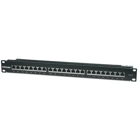 Intellinet patchpanel Cat6 FTP 24 portar 1U