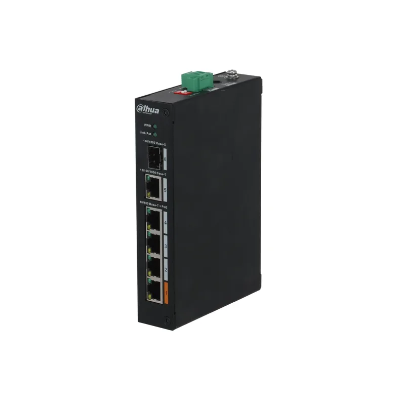 Dahua PFS3106-4ET-60-V2 4-portars PoE-switch (icke hanterad)
