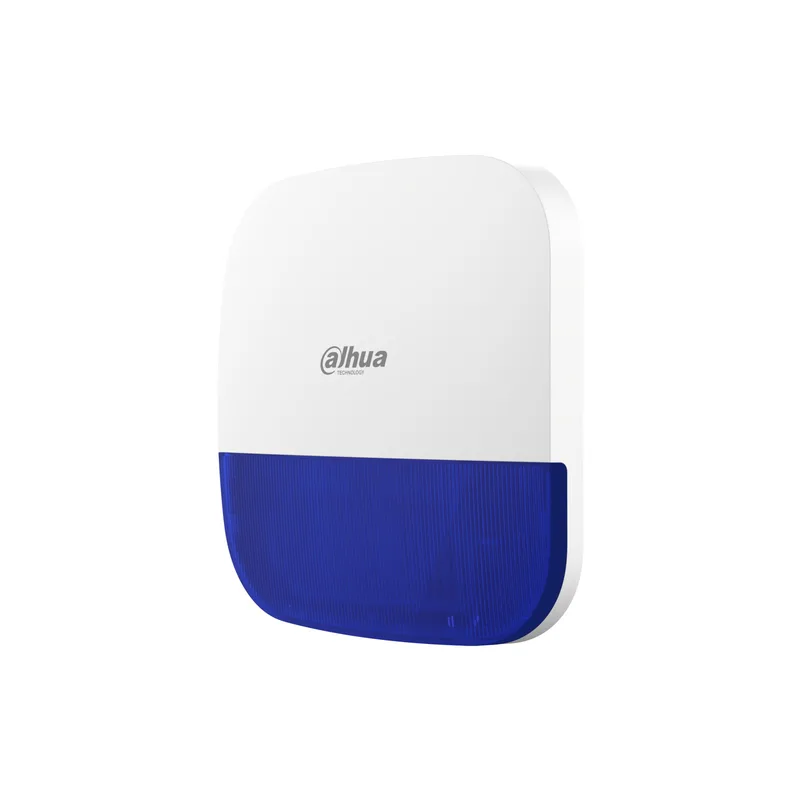 Dahua ARA13-W2(868)(Blue) Trådlös utomhussiren, IP65, 110dB, Batteri/12VDC, Molnuppdatering