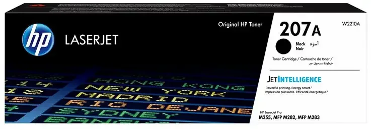 HP 207A svart original LaserJet-tonerkassett