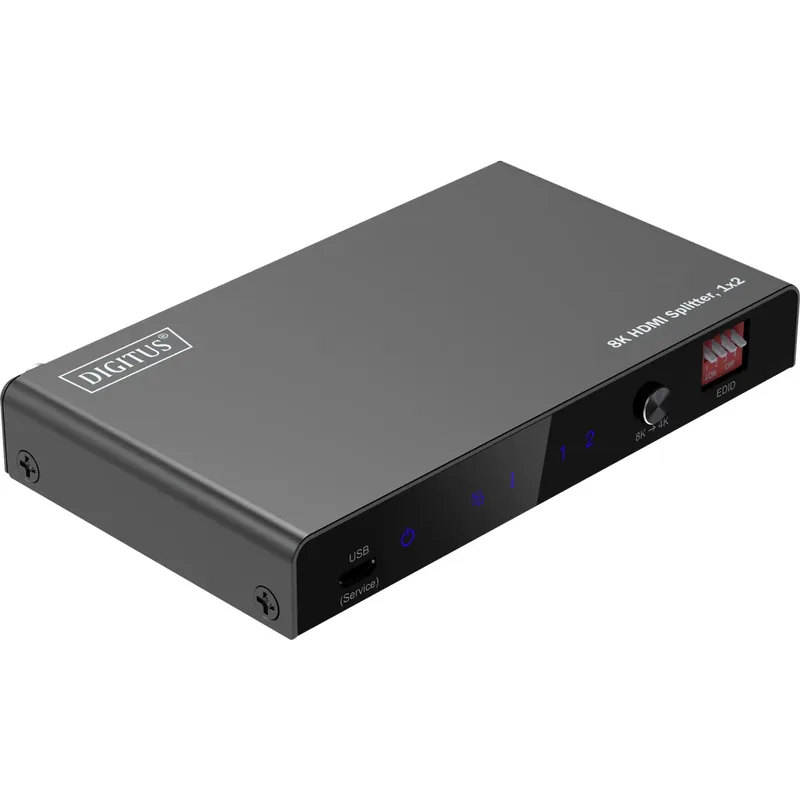 DIGITUS DS-55339 HDMI-splitter 8K, 1x2
