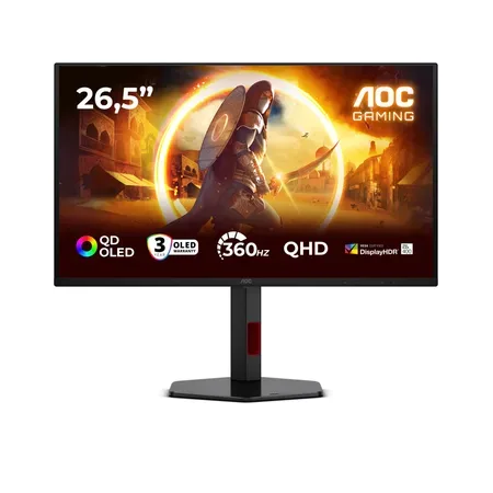 AOC G4 Q27G4SDR 26,5 tum QD-OLED-skärm, QHD