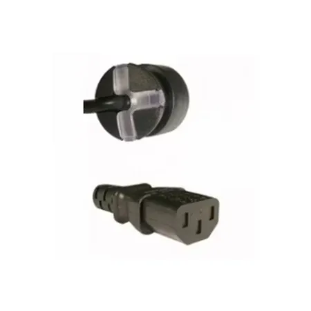 SmarTplug nätkabel, DK-kontakt, svart