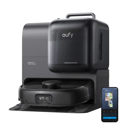 Eufy Omni E28 robotdammsugare svart