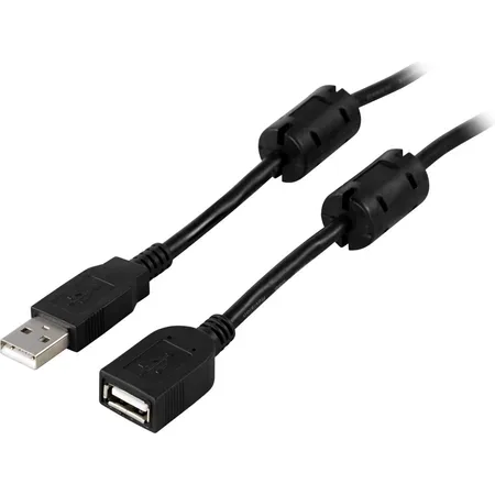 DELTACO USB-förlängningskabel USB till USB