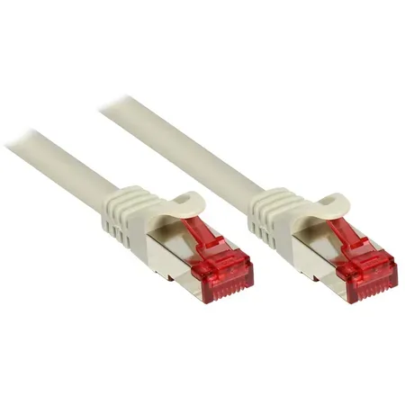 Alcasa Cat6 S/FTP nätverkskabel Grå 15 m