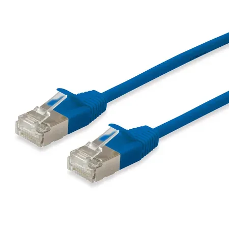 Equip 606138 nätverkskabel Cat6a F/FTP, blå, 7,5 m