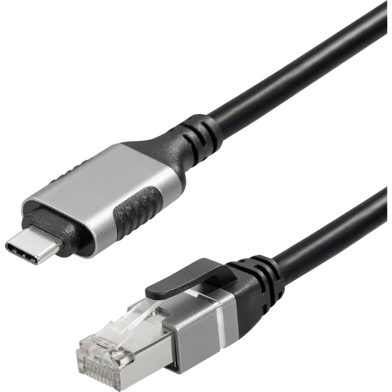 Maxtrack USB-C® / RJ45 Nätverk Adapterkabel CAT 6 [1x USB-C® hane