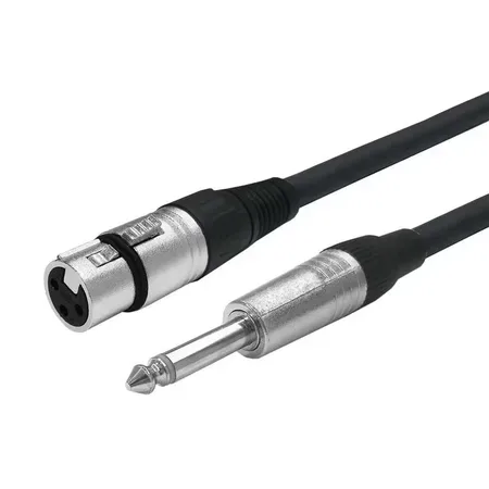 Vivolink XLR till 6,35 mm mono-kabel, 3 m