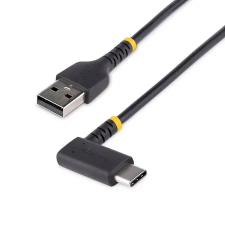 StarTech.com USB-A till USB-C-laddningskabel, 1 m, vinklad