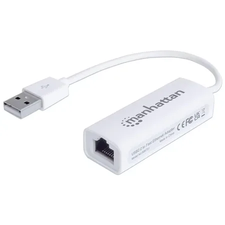 Manhattan USB 2.0 nätverksadapter 100 Mbit/s