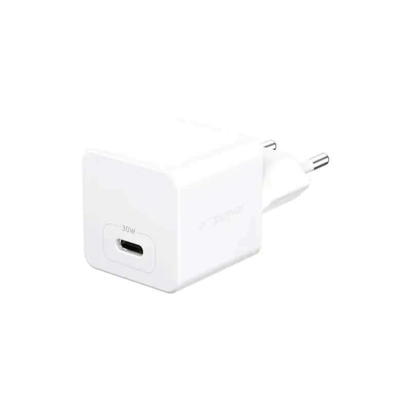 empower by PanzerGlass strömadapter 30 W, USB-C, silvervit