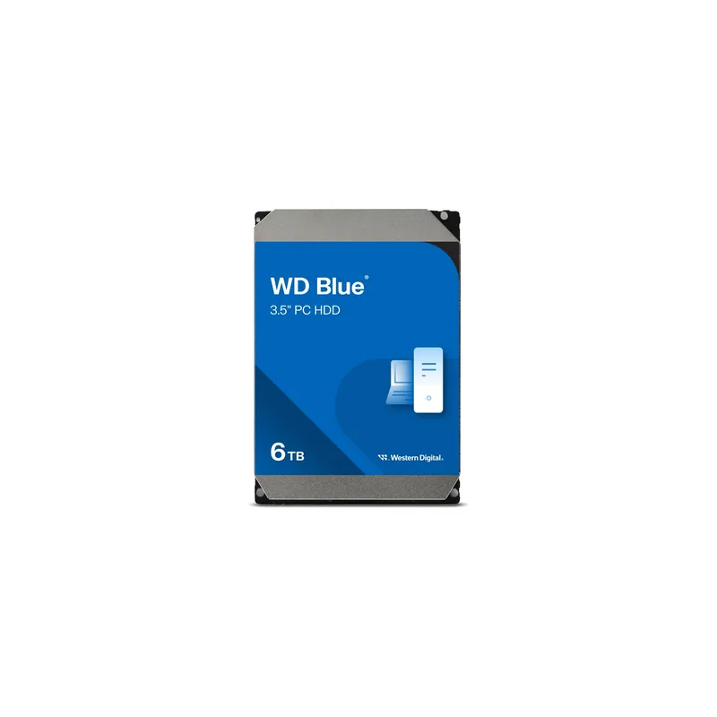 6 TB WD Blue, 5400 rpm, 256 MB cache, SATA3