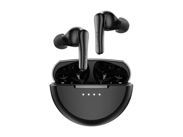 Belkin SoundForm Rhythm headset, kabel och trådlös, svart