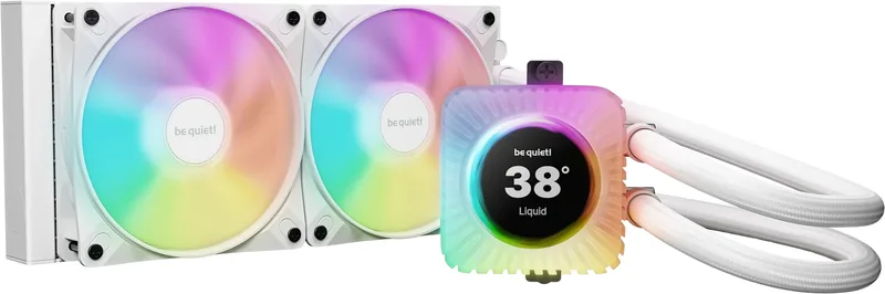 be quiet! Light Loop IO LCD 240 Vit