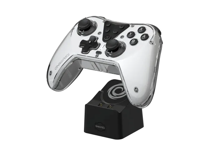Oniverse Nintendo Switch Astralite Controller Trådlös rökvit inkl. Laddningsstation