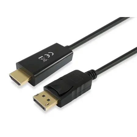 Equip 119390 videokabel adapter 2 m DisplayPort till HDMI, svart