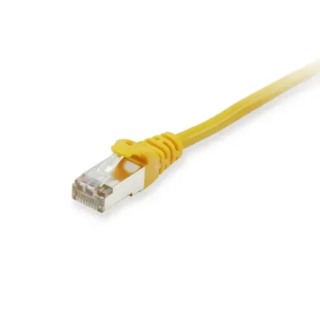 Equip patchkabel Cat6A S/FTP 2xRJ45, 0,15 m, gul