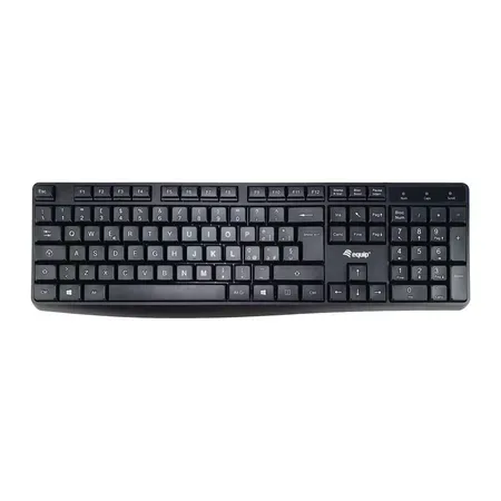 Equip 245213 tangentbord, USB, QWERTY, italienskt, svart