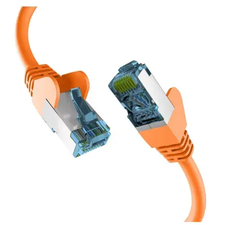 EFB RJ45 patchkabel med Cat7 råkabel orange 25 m