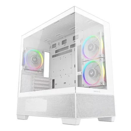 DeepCool CG380 3F WH Midi Tower Hvid