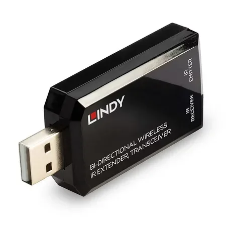 Lindy 38331 AV forlænger AV -sender og transceiver Sort