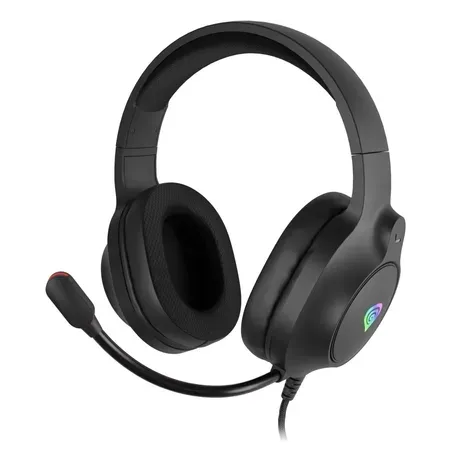 Genesis Neon 213 headset med kabel, USB-A, svart