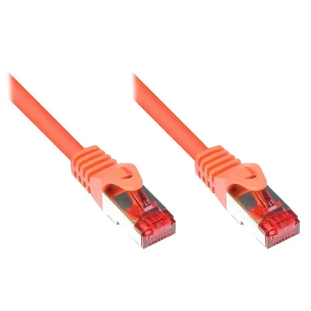 Alcasa Cat6 S/FTP nätverkskabel Orange 3 m