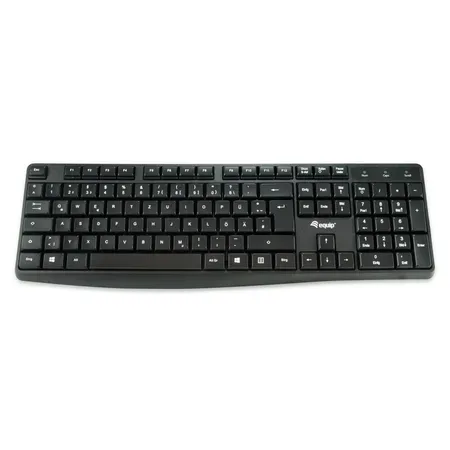 Equip 245211 tangentbord, USB, QWERTY, spanskt, svart