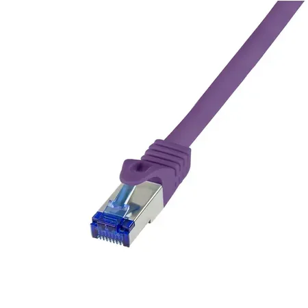 LogiLink C6A059S nätverkskabel violett 2 m Cat6a S/FTP