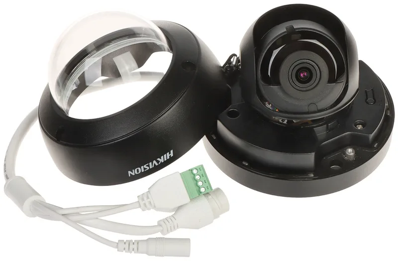 Hikvision DS-2CD2146G2-ISU(2.8mm)(C)(BLACK) 4 MP AcuSense Fixed Dome Network Camera