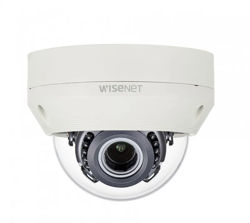 Hanwha HCV-7070RA bevakningskameror Kupol-formad CCTV övervakningskamera Utomhus 2560 x 1440 pixlar Innertak/vägg