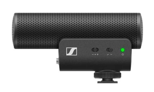 Kameramikrofon Sennheiser mke 400 Sändare signal:Sladd inkl. vindskydd, inkl. kabel, inkl. väska