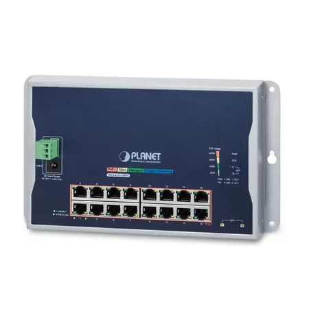 PLANET WGS-4215-16P2S nätverksswitch hanterad L2 Gigabit Ethernet PoE