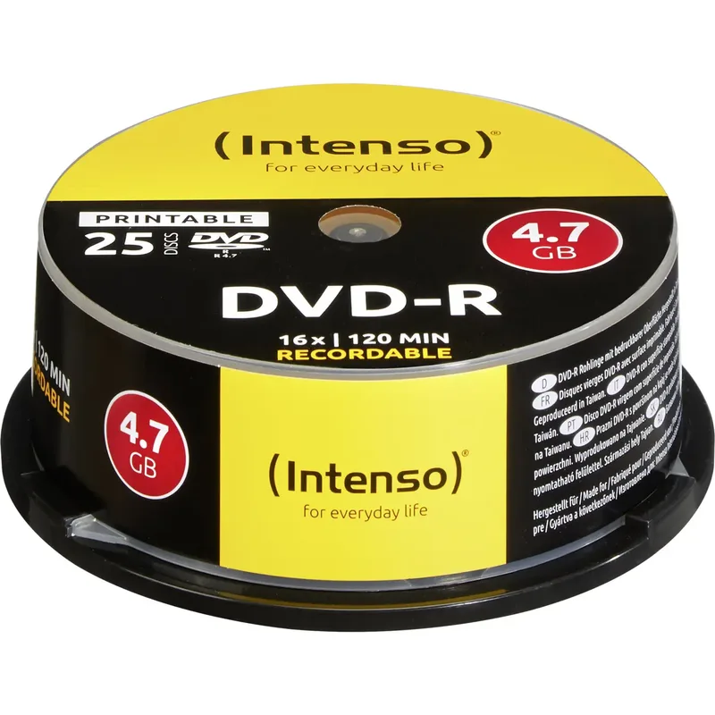 Intenso - DVD-R x 25 - 4.7 GB