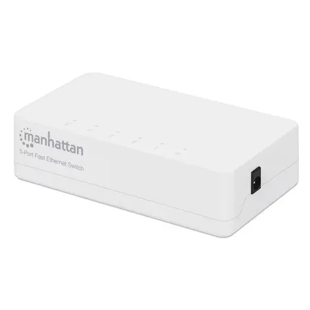 Manhattan nätverksswitch 5 portar Fast Ethernet, ohanterad