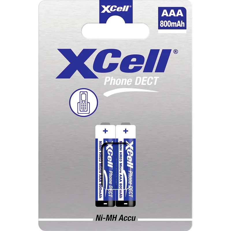 XCell X800AAA laddbart AAA-batteri, NiMH 1,2 V
