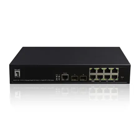 LevelOne GEP-1061 nätverksswitch hanterad L2 Gigabit Ethernet PoE