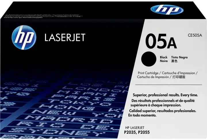 HP 05A - Svart - original - LaserJet - tonerkassett