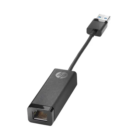 Hewlett-Packard USB 3.0 till gigabit RJ45-kabel svart