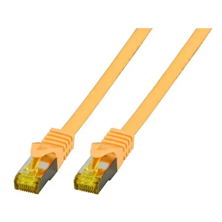 EFB Elektronik MK7001.1Y nätverkskabel Cat6a S/FTP, orange, 1 m