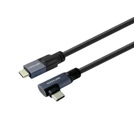 Vivolink USB-C-kabel 4 m, USB 3.2 Gen 2x2, vinklad