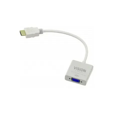 Vision Techconnect videokonverterare VGA till HDMI, vit