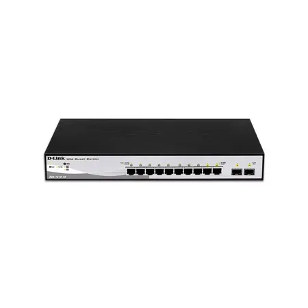 D-Link DGS 1210-10 smart switch med 10 portar