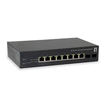 LevelOne GEP-1051 switch 10 portar smart