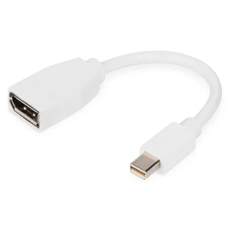 DIGITUS DisplayPort-adapter, mini DisplayPort till DisplayPort, 0,15 m
