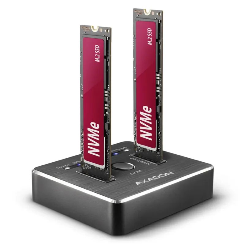 Axagon ADSA-M2C dockningsstation för M.2, USB 3.2 Gen 2 Typ-C