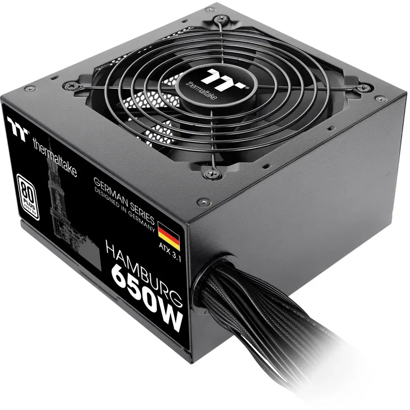 Thermaltake GERMAN SERIES HAMBURG PC nätaggregat 650 W ATX 80PLUS®