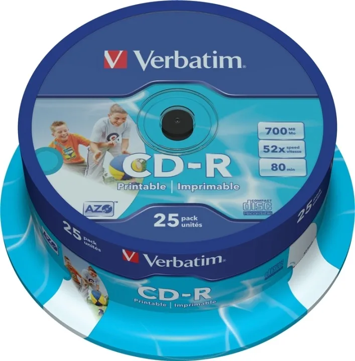 Verbatim CD-R 700 MB/80 min 25-pack