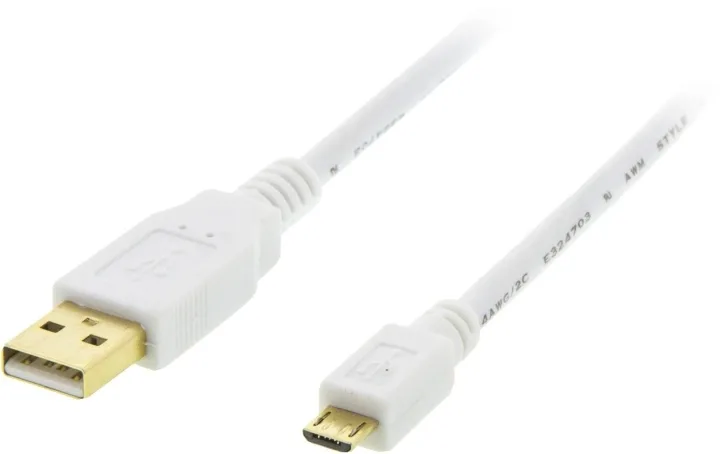 DELTACO MICRO-105 USB-kabel mikro-USB typ B till USB